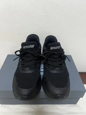 [새상품급] 스케쳐스 슬립인즈 BOBS 스니커즈 블랙 24cm