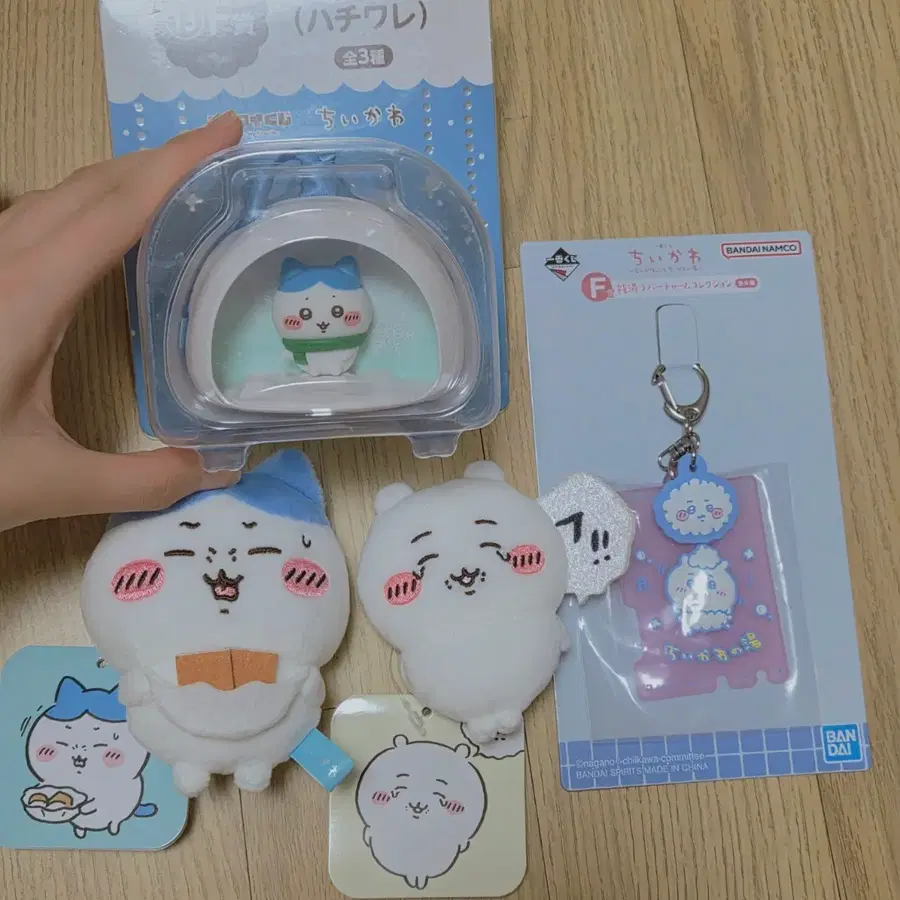 하치와레 치이카와 개별 판매합니다(눈사람 쿠지, 투성이쿠지, 온천쿠지 등)