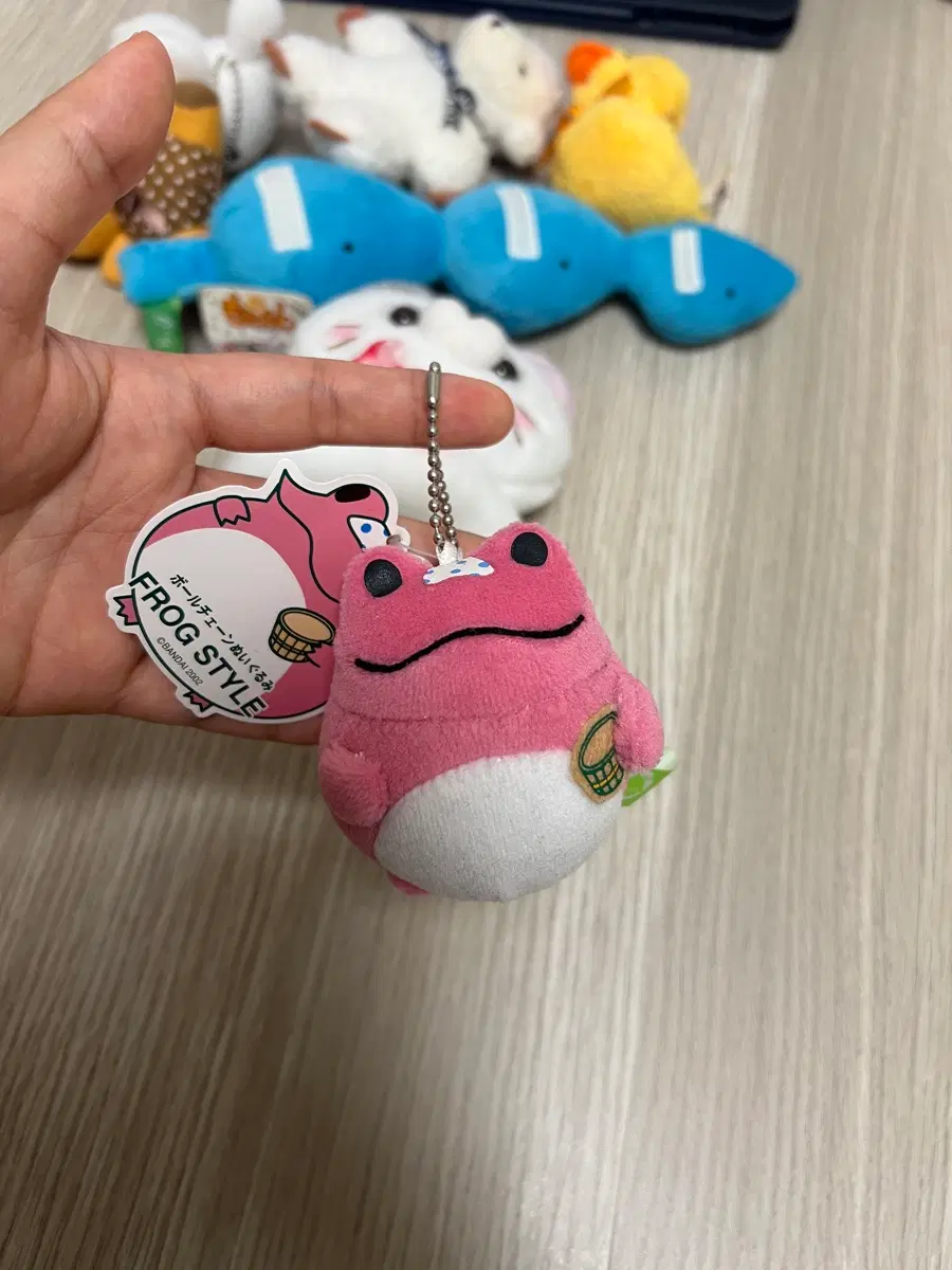 일본 프로그 더 스타일 개구리 인형