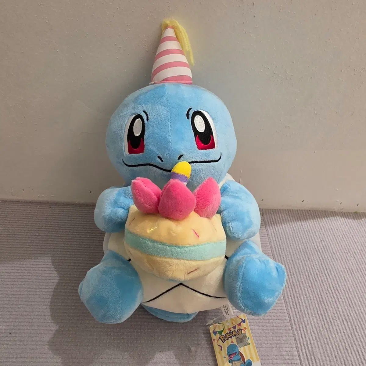 포켓몬스터 꼬부기 생일 중형 인형 25cm