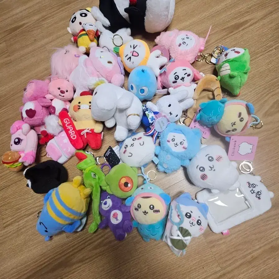 귀여운 캐릭터 인형 키링 모음