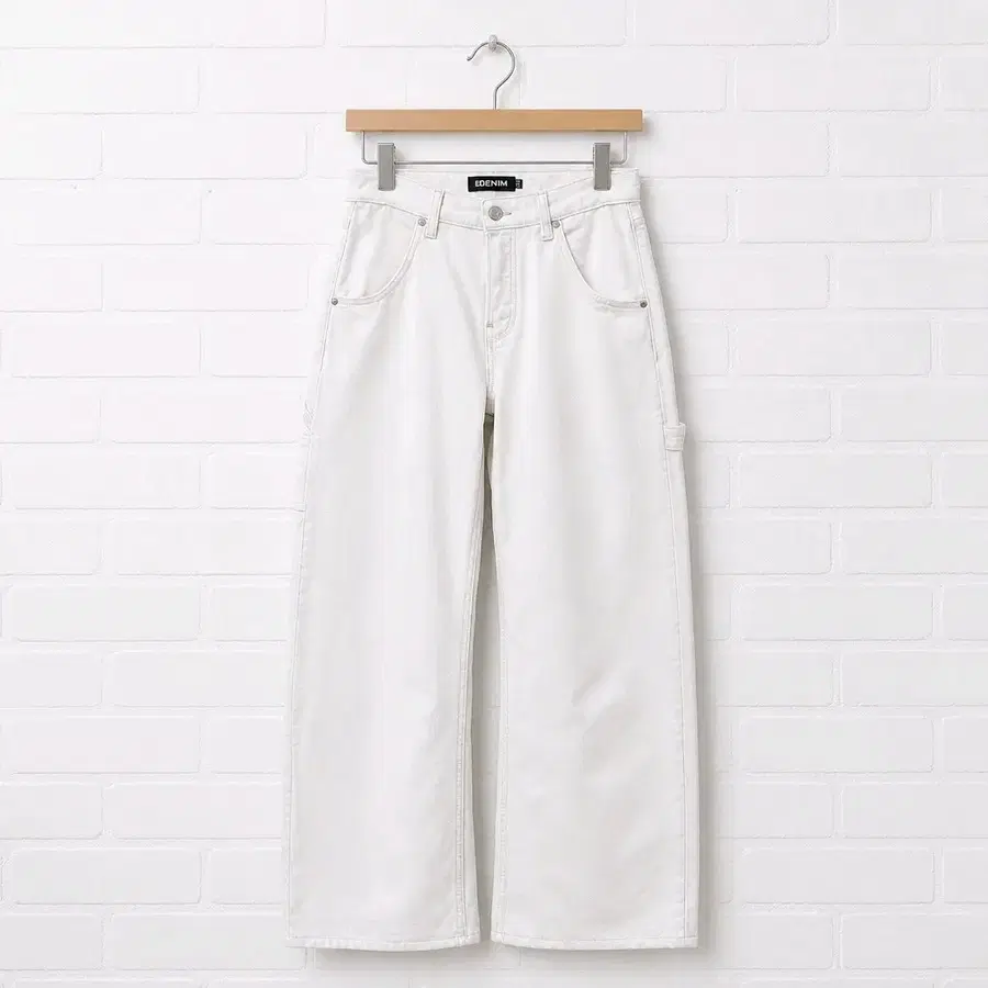 EB DENIM 이비데님 2025 와이드 카펜터 데님 팬츠 27사이즈