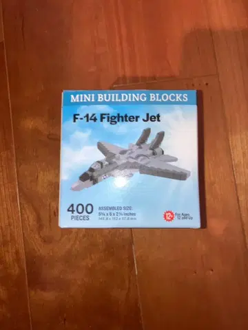 Mini Building Blocks F-14 Fighter Jet