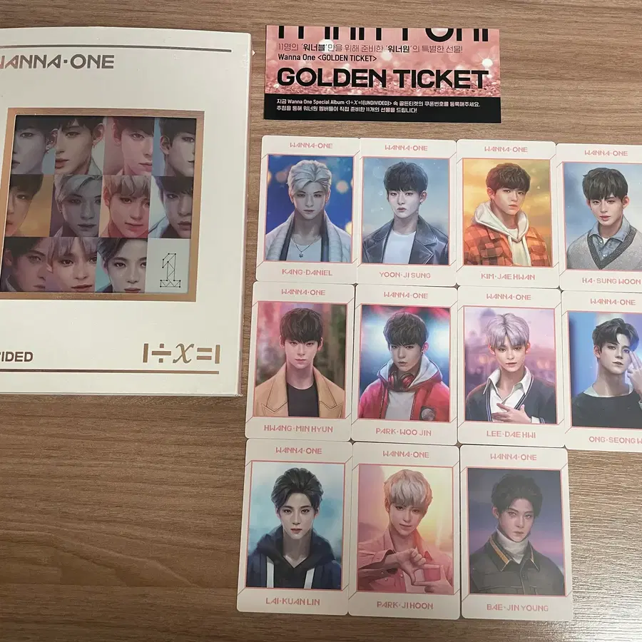워너원 undivided Art Book ver