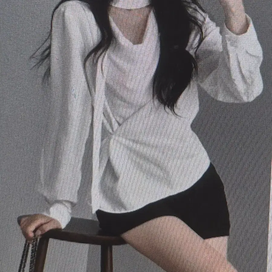 (해외배송)사이드 버튼 긴팔 셔츠 3컬러