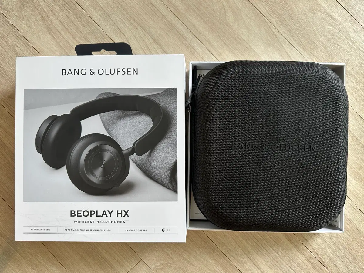 뱅앤올룹슨 Beoplay HX 무선 헤드폰 블랙