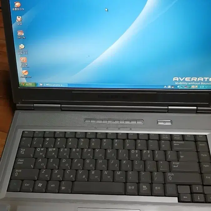 부품용. TG 아베라텍 AV6110 노트북 (AMD Sempron)