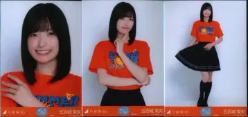 노기자카46 회장 한정판 브로마이드 이오키 마오 한여름 전국 투어 2026 티셔츠 후쿠오카 ver. 컴프
