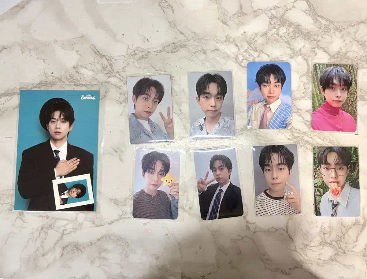 루시 최상엽 포카 + 엽서 일괄