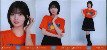 노기자카46 회장 한정판 브로마이드 나카니시 아루노 한여름 전국 투어 2026 T셔츠 후쿠오카ver. 컴프