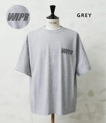 WAIPER.INC 리플렉티브T 그레이XL