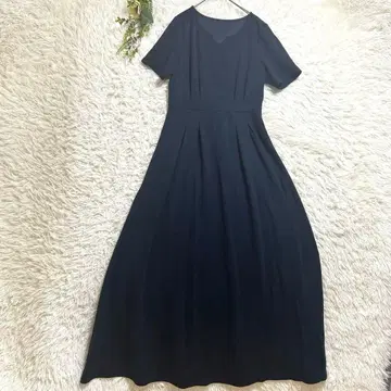 [새상품급] JUNOAH 백 레이스업 플레어 컷 원피스 MT