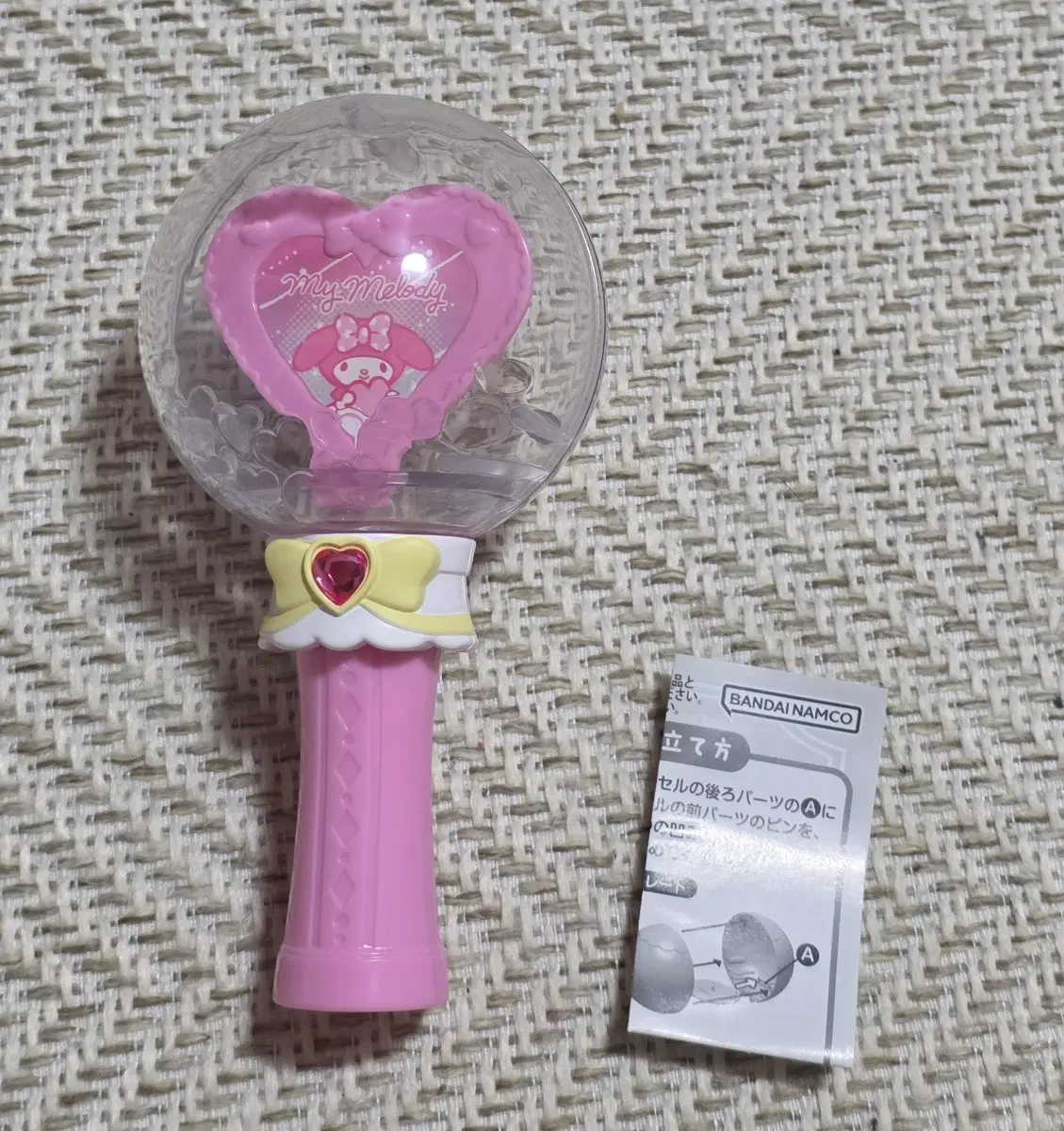 산리오 응원봉 가챠 마이멜로디.