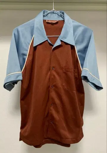 90s 볼링 셔츠 반팔 폴리 구제 의류 쇼와 레트로 VINTAGE Y2K