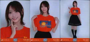 노기자카46 회장 한정판 브로마이드 유키 나나미 한여름 전국 투어 2026 티셔츠 후쿠오카 ver. 컴프