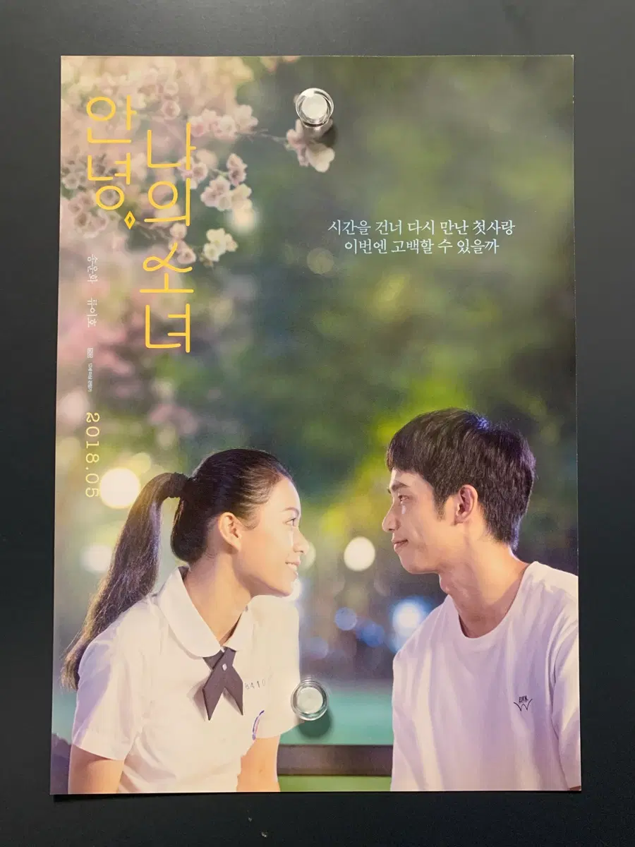 영화 포스터/팜플렛/전단지 안녕 나의 소녀