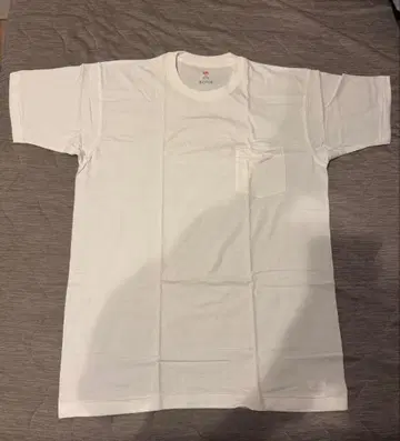 Hanes BIOTOP 크루넥 포켓 T셔츠 비오토프