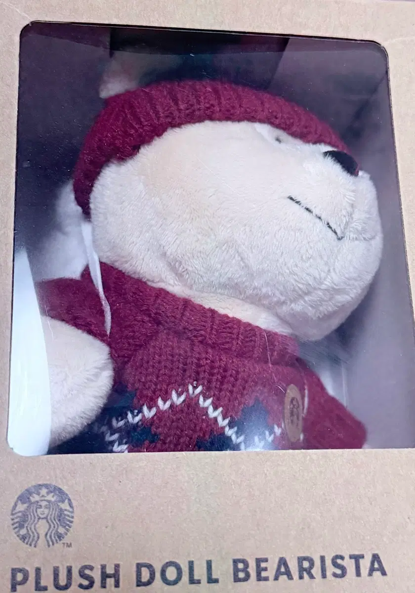 스타벅스 홀리데이 프렌즈 베어리스타 인형
