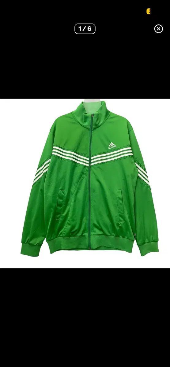 Adidas 3-Stripes Track Top Green