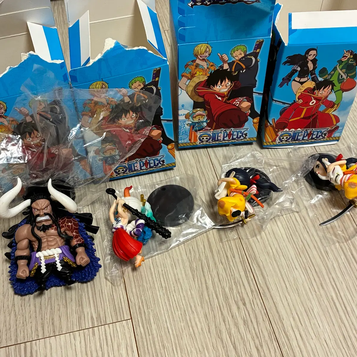 원피스 피규어 야마토 카이도 키쿠 4개 일괄