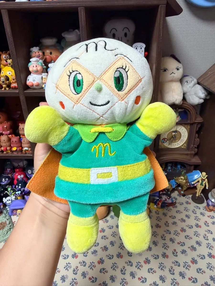 호빵맨 메론빵소녀 핸드퍼펫