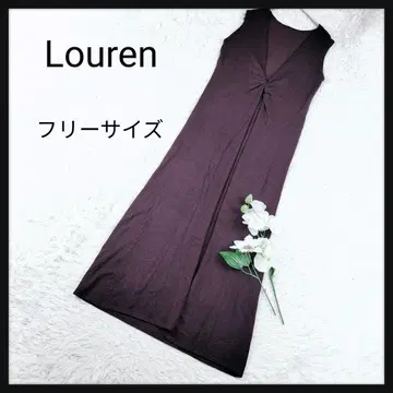 [택 포함 미사용 새상품] Louren 트위스트 개더 니트 베스트 원피스