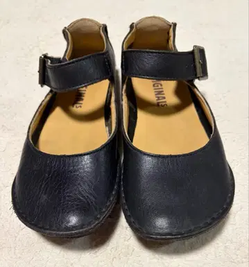 레어 천연 가죽 Clarks 클락스 파라웨이 페르 플랫슈즈 23cm
