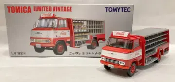 TOMYTEC 토미카 리미티드 빈티지 닛산 3.5톤 트럭 루트카(코카콜라) 레드 LV92a