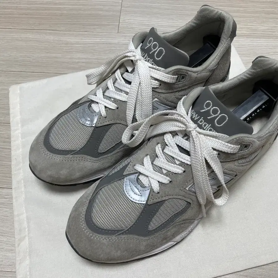 뉴발란스 990v2 그레이 280사이즈