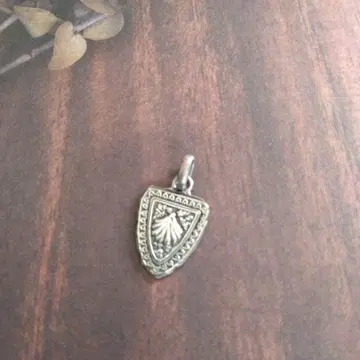 agate 빈티지/실버 펜던트 참