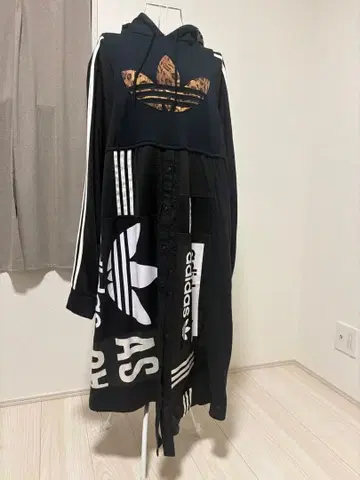 adidas 아디다스 리메이크 후드티 원피스