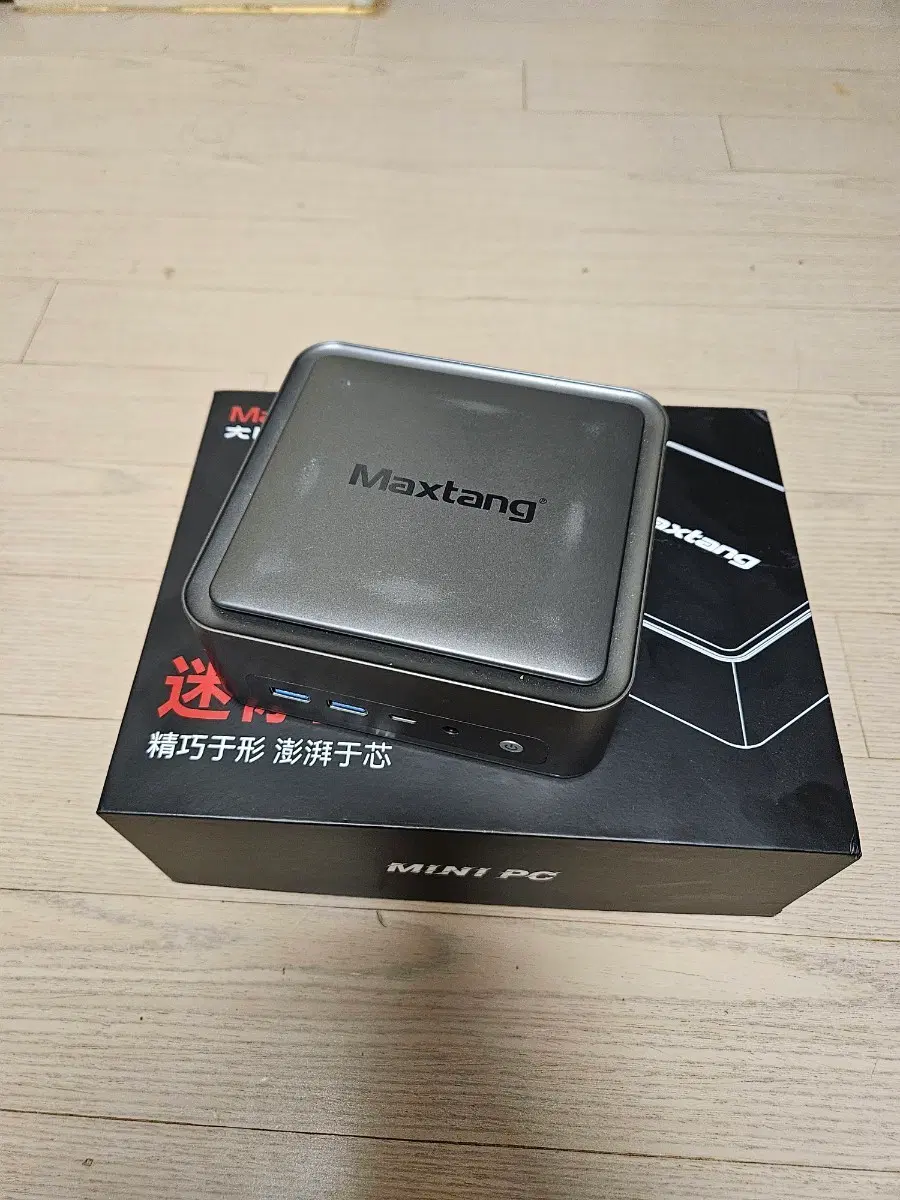 maxtang 6600h 미니pc 부품용 팝니다