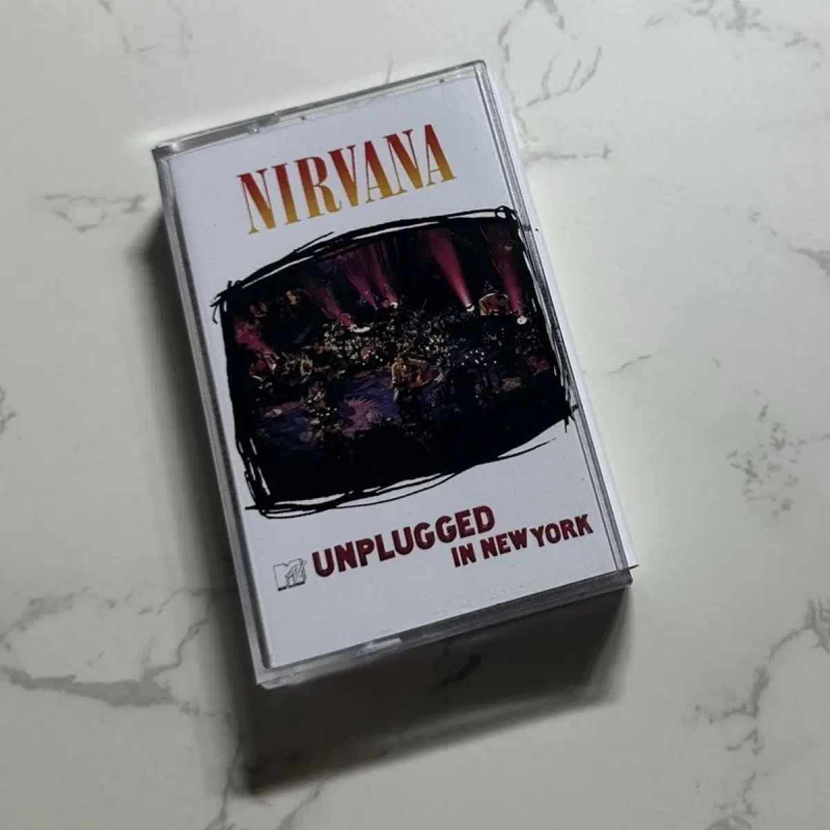 너바나 MTV Unplugged In New York 카세트 테이프