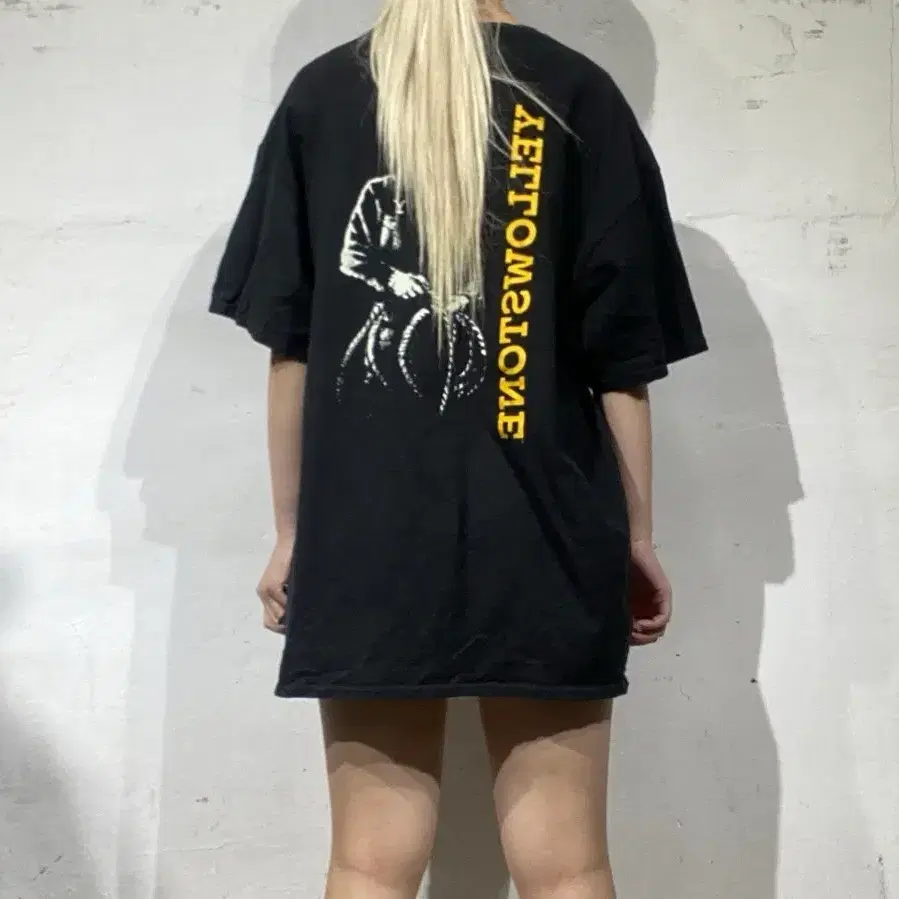 옐로스톤 Yellowstone 립 휠러 카우보이 백프린팅 티셔츠 XL