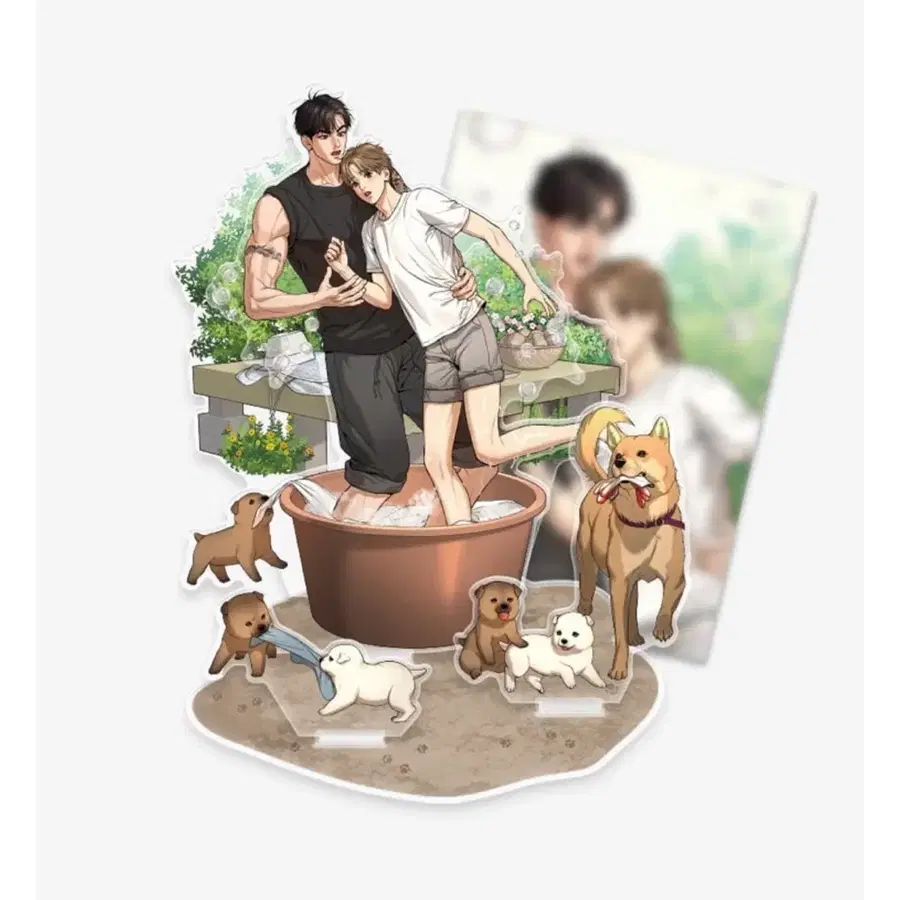 징크스 빨래하는날 아크릴스탠드 미개봉 새상품 원가이하 양도