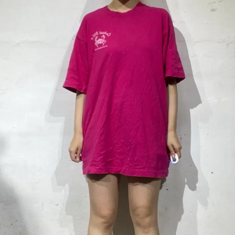 90s Made In USA 크래비 빌스 빈티지 그래픽 티셔츠 L
