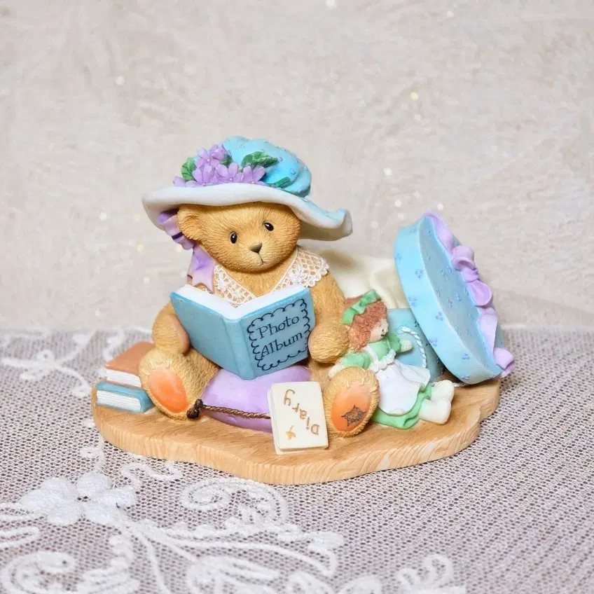 Cherished Teddies 체리쉬드 테디즈 빈티지소품 피겨린 테디베어 곰돌이 장식 포토 앨범