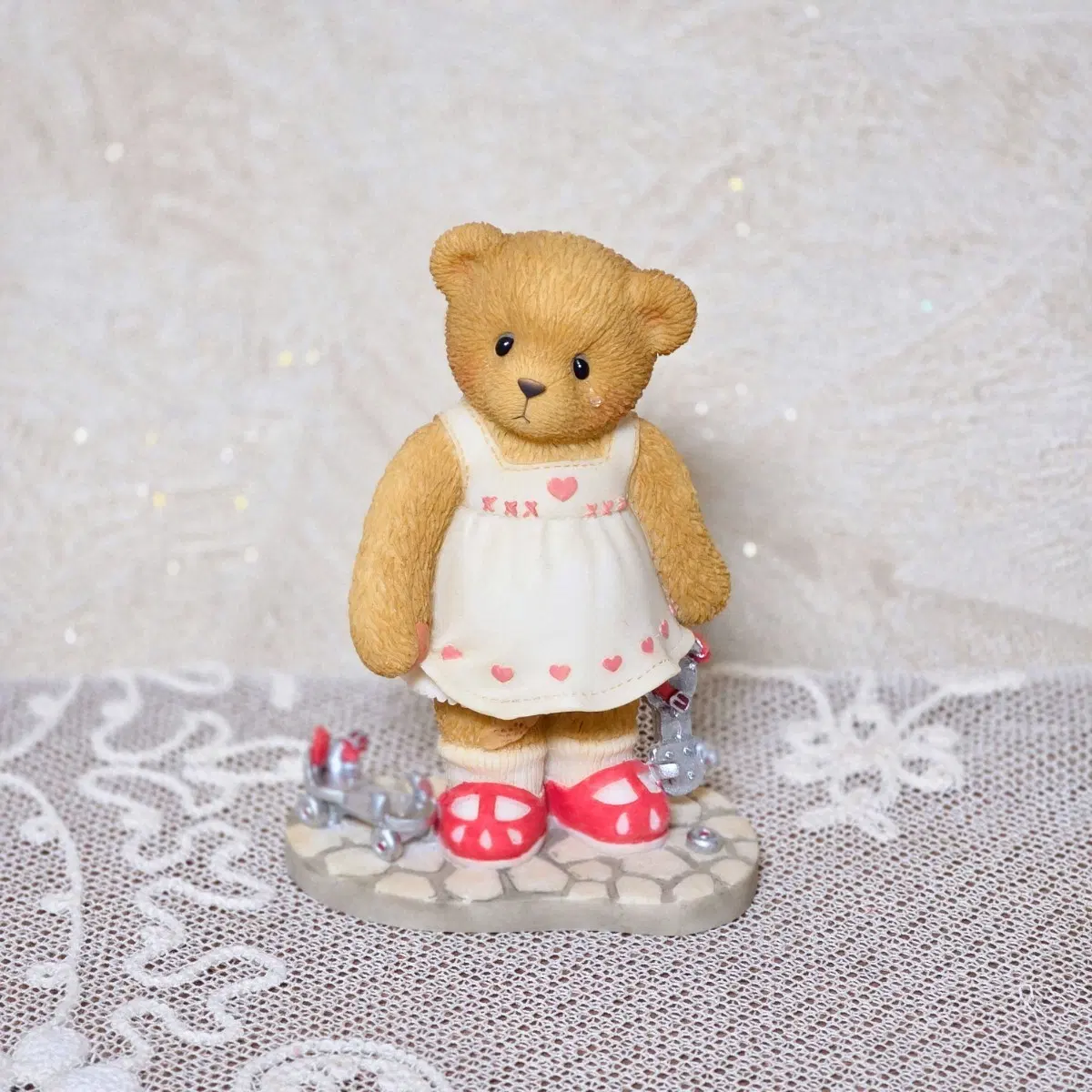 Cherished Teddies 체리쉬드 테디즈 빈티지소품 피겨린 테디베어 곰돌이 장식 스케이트
