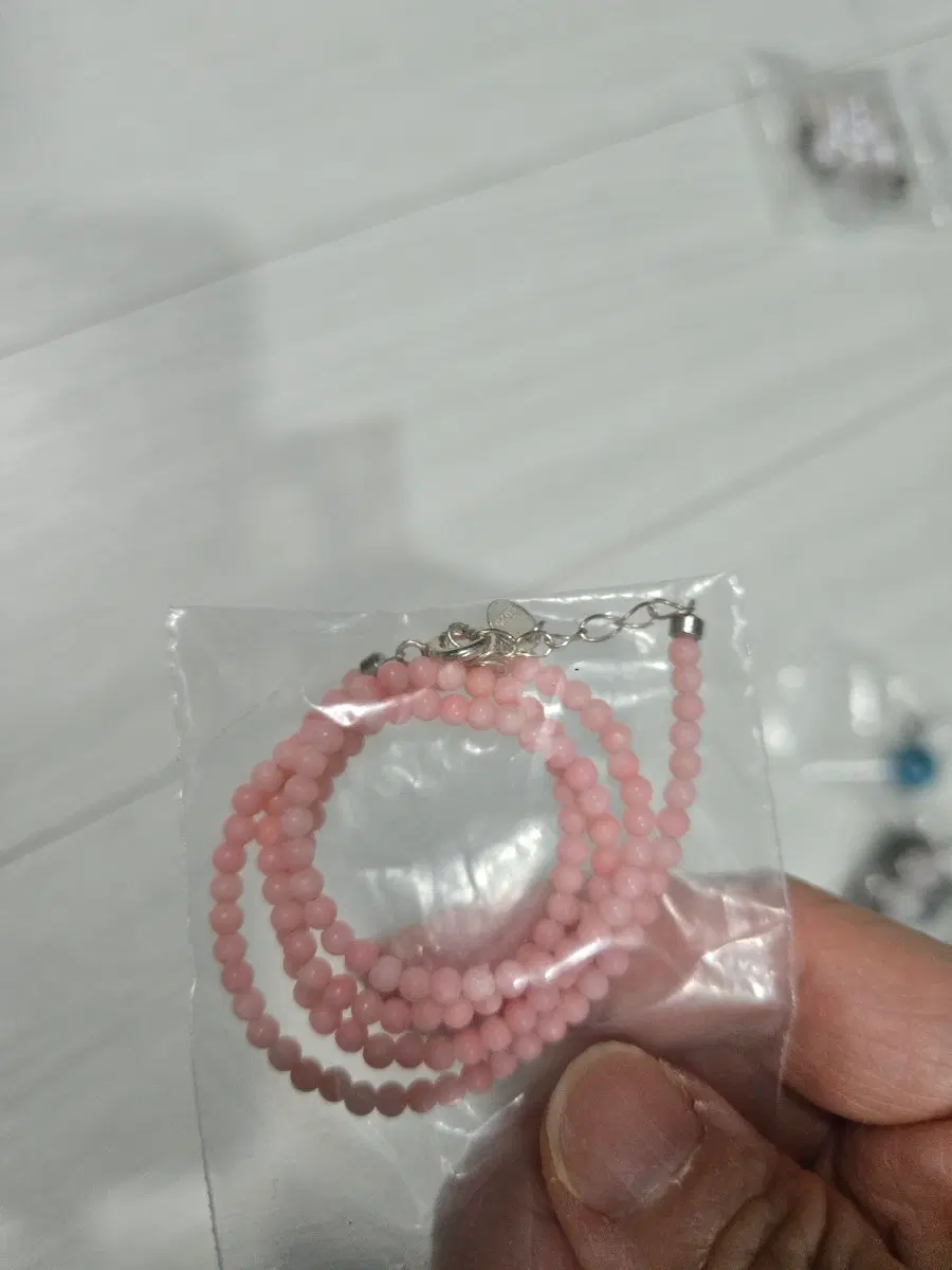 3mm 산호목걸이
