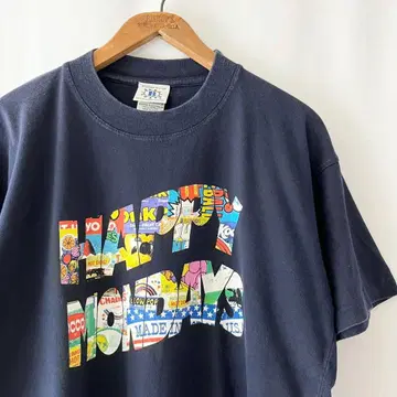90s HAPPY MONDAYS 티셔츠 빈티지 해피 먼데이스
