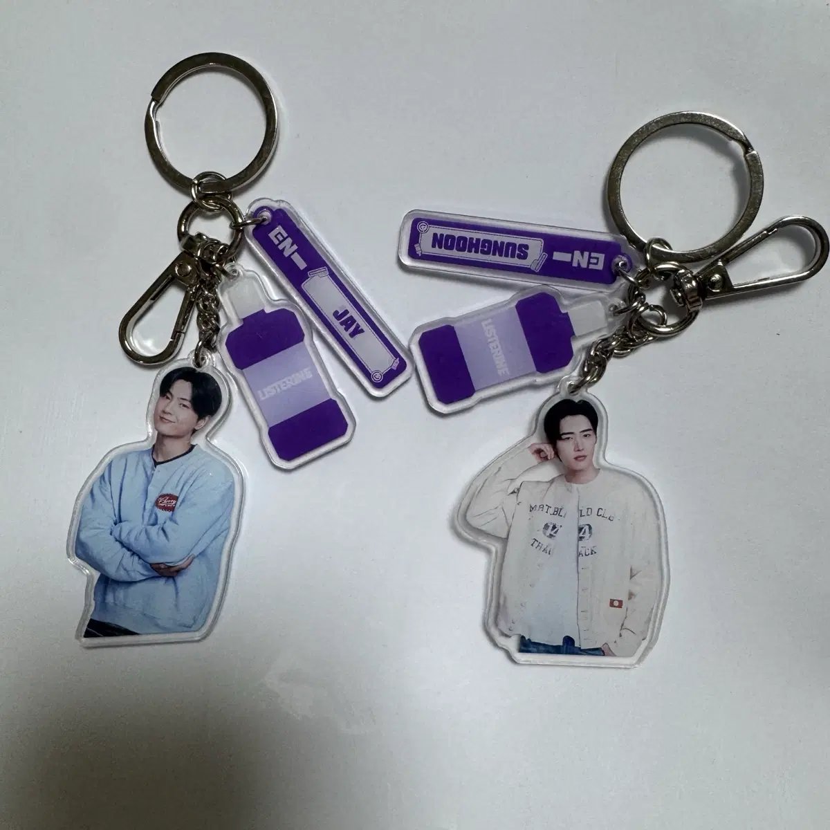 리스테린 엔하이픈 키링 성훈 제이