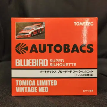 토미텍 TOMICA LIMITED VINTAGE NEO 오토백스 블루버드 슈퍼 실루엣 (1983년 사양)