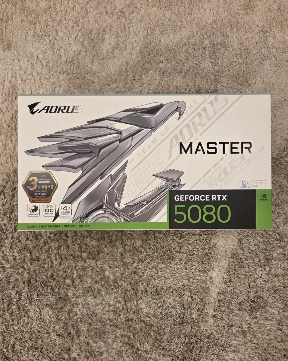 [판매] GIGABYTE X870E AORUS ELITE X3D ICE + RTX 5080 MASTER ICE 화이트 미개봉