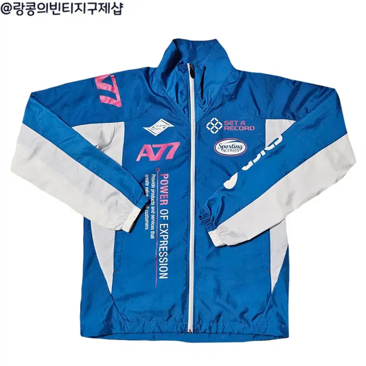아식스 올드스쿨 빈티지 바람막이 자켓