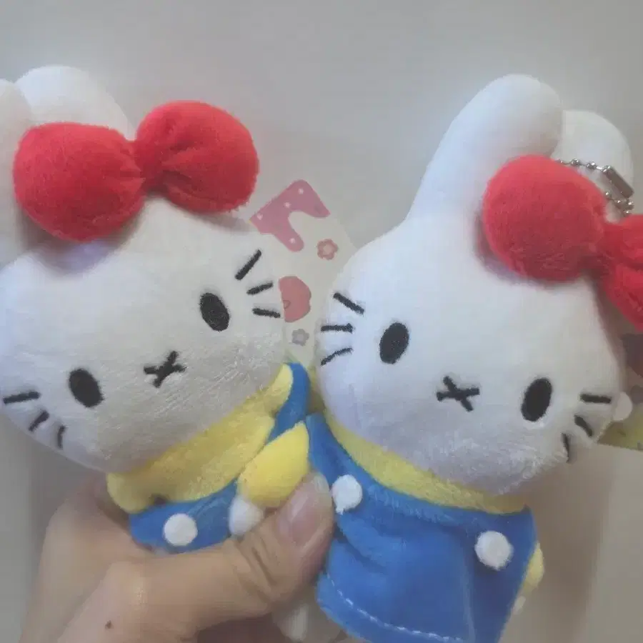 헬로키티 미피 인형 키링