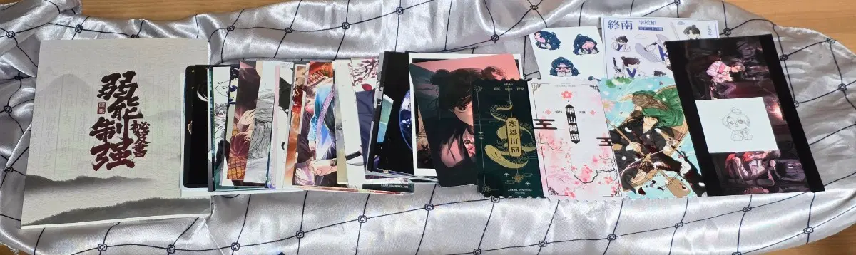 화산귀환 굿즈(지류+아크릴+비단머리끈) 일괄판매