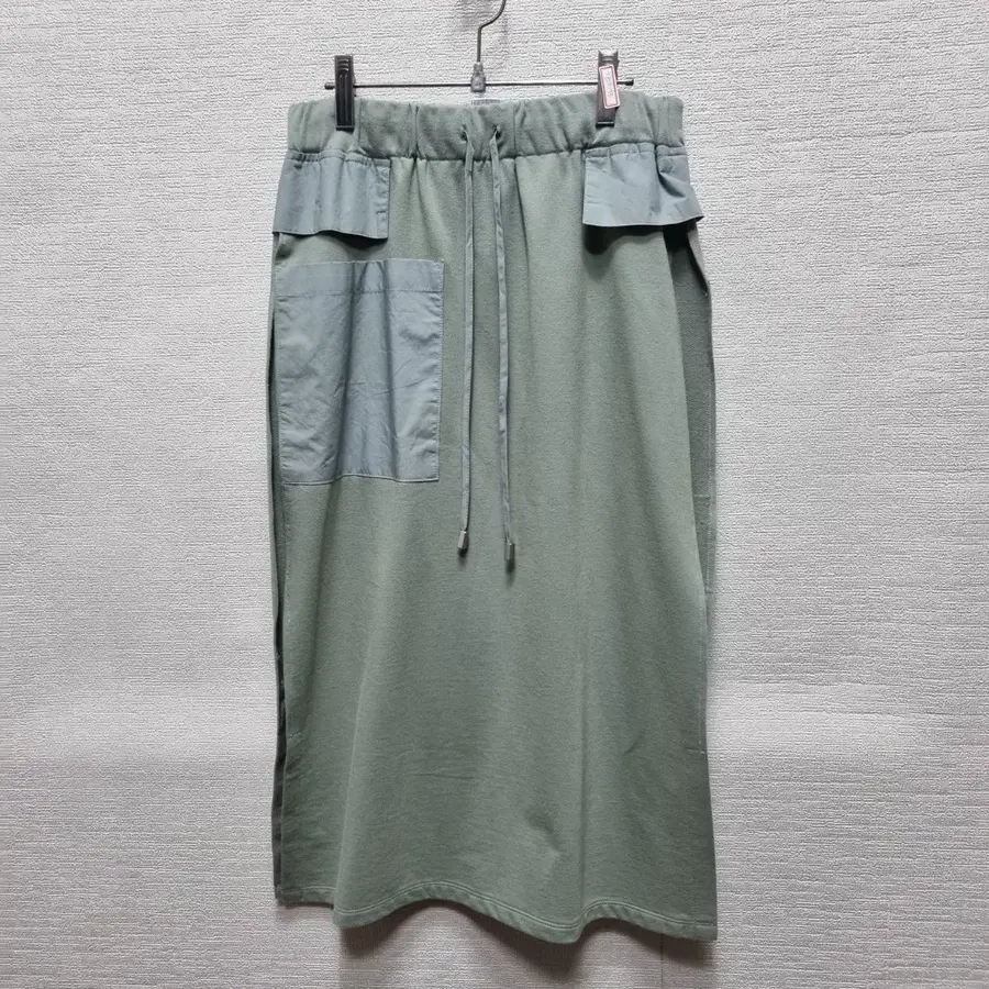 차342 카고 트임 롱 스커트