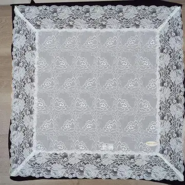 레이스 대형 무릎 담요 64 x 64