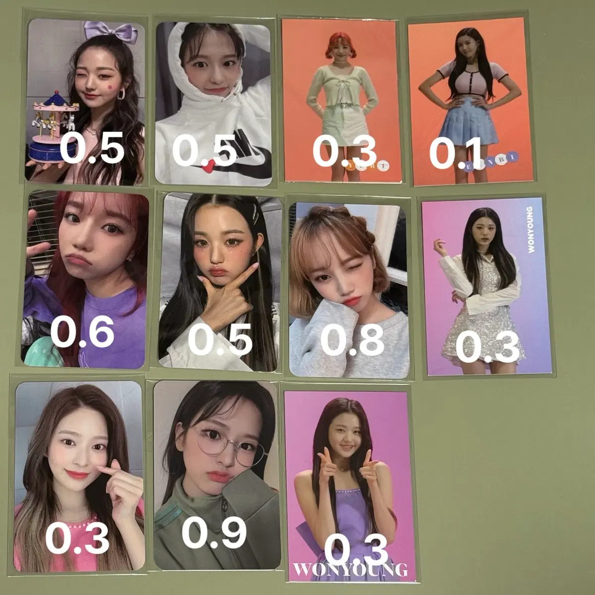 아이즈원 환상동화 포카