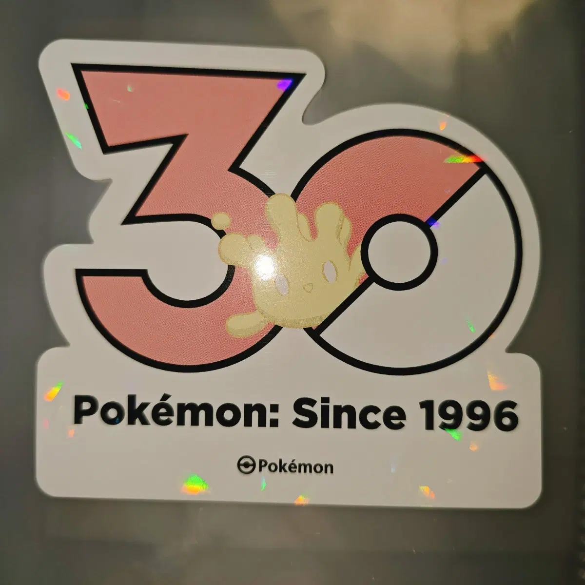 포켓몬 30주년 로고 스티커 마빌크